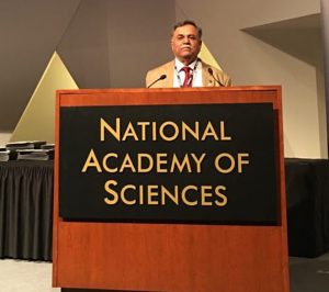 Dr. Iyengar at the National Academy of Sciences